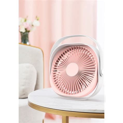 Mini Ventilator Pentru Birou Cu Usb Flippy Rotire 360 Grade 3 Viteze