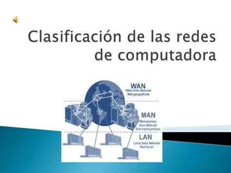 Clasificación De Las Redes De Computadora Ppt