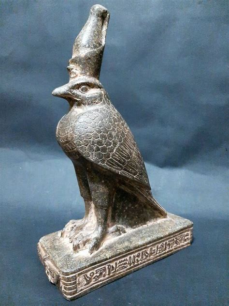 Rare Ancient Egyptian Antiques Statue Of God Horus Falcon Egypt Stone