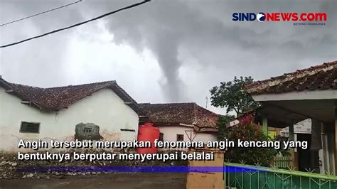 Bmkg Pastikan Puting Beliung Di Rancaekek Bukan Tornado Video Dailymotion