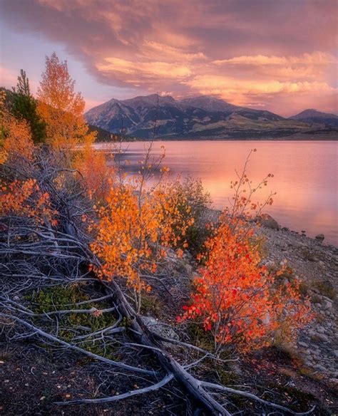 Pin By Derek Barlow On Buena Vista Colorado Sunrise Lake Twin Lakes