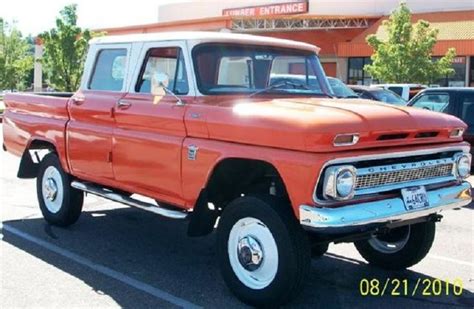 1964 Chevrolet Crew Cab 4x4 Classic Pickup Trucks Classic Cars Trucks Vintage Trucks