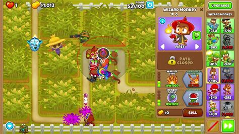 BTD6 V33 1 Cornfield Black Border CHIMPS No Harvest Achievement W