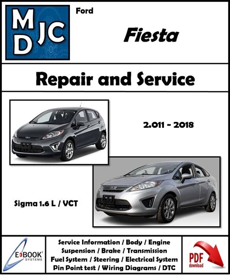 Ford Fiesta 2011 2018 MDJC MANUALES DE TALLER