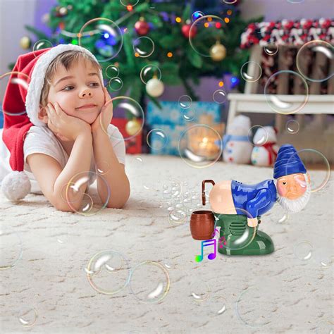 Santa Claus Fart Bubble Blowers Creative Butt Bubble Machine Xmas Party