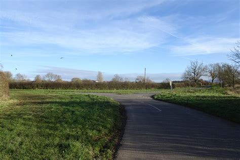 Road Junction South Of Wiske Bridge DS Pugh Geograph Britain And