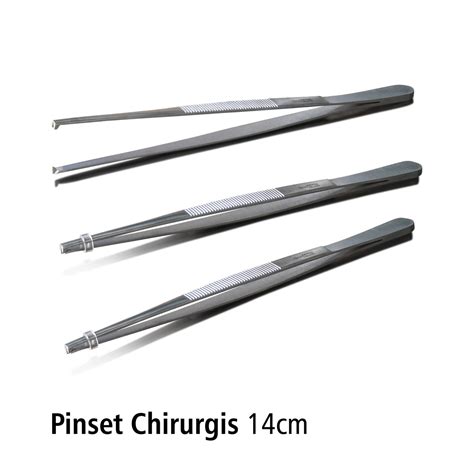 Pinset Chirurgis Cm Stainless Steel Onemed Onemed Store