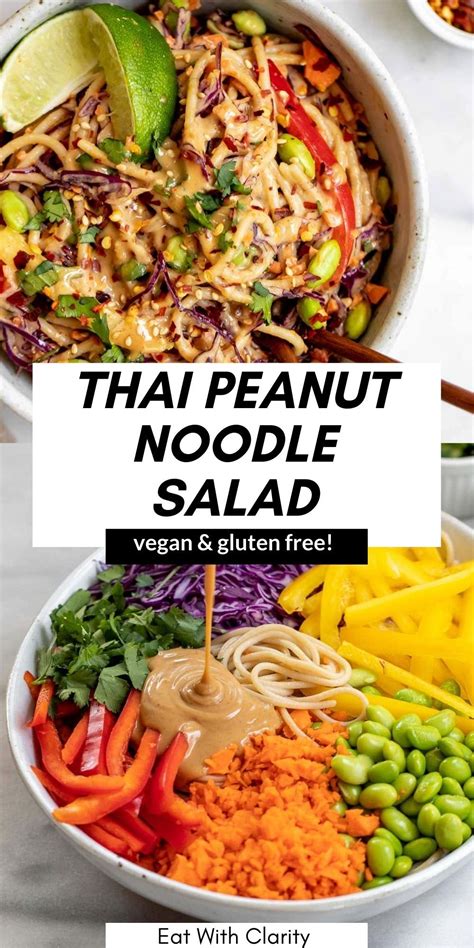 Thai Noodle Salad With Peanut Sauce Artofit