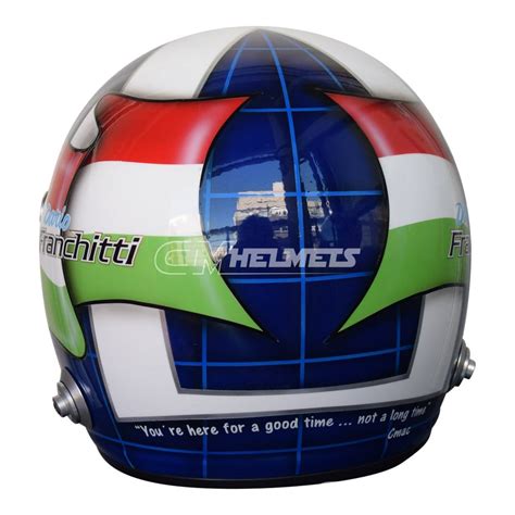 DARIO FRANCHITTI 2012 INDYCAR REPLICA HELMET FULL SIZE | CM Helmets