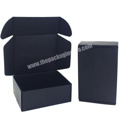 New Product Colorful Print Logo Flip Top Foldable Custom Corrugated Boxes