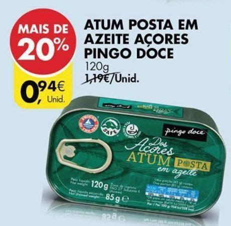 Promo O Atum Em Azeite Pingo Doce Em Pingo Doce