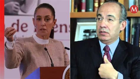 Sheinbaum señala cinismo de Calderón Grupo Milenio