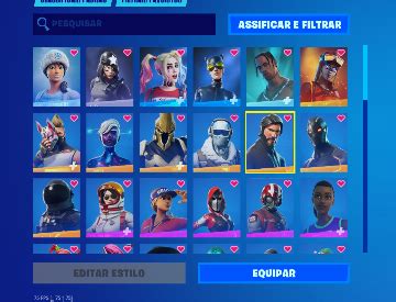 Conta Muito Rara Skins Glow Fortnite Contas Fortnite Ggmax