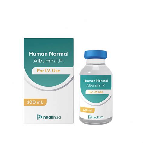 Human Albumin Supplier, Manufacturer & Exporter | Healthiza Life