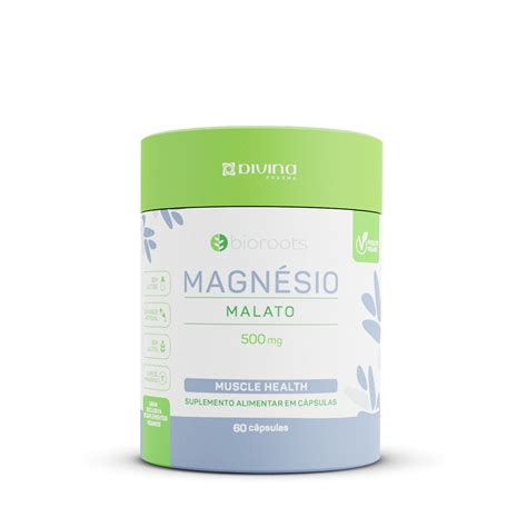 Para Que Serve O Malato De Magnésio - Bioroots Magnésio Malato 500mg 60 cápsulas - Preço e para que serve ...