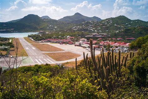 Remy De Haenen Airport Also Known As Saint Barthelemy Airport Editorial Photography - Image of ...