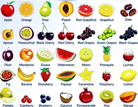 Vocabulary Fruits English Your Way