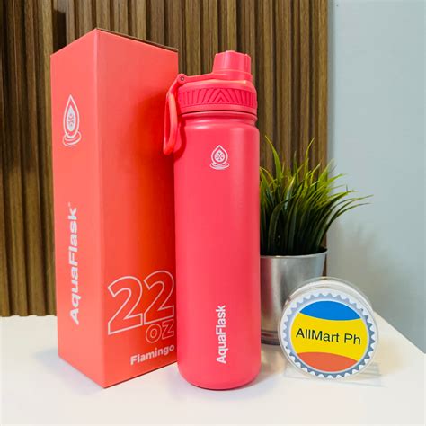 Aquaflask Oz Wide Mouth With Cap Lid Vacuum Insulated Drinking Water Bottle Hot And Cold