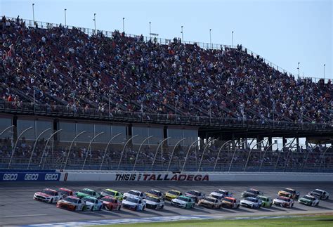 Nascar Talladega Track Tyler Reddick Wins At Talladega As Chaos