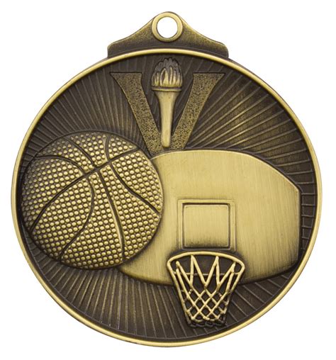Basketball Medal - Trophylink