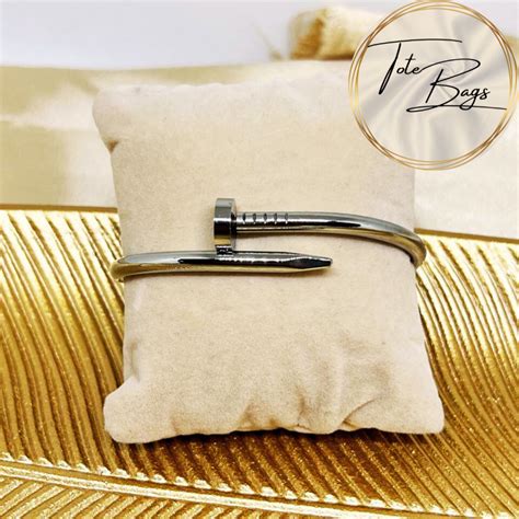 Juste un clou Silver – Tote Bags Argentina