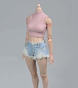 Amazon Scale Female Clothes Female Denim Shorts Hot Pants Clothing For Inch PH TBL JO