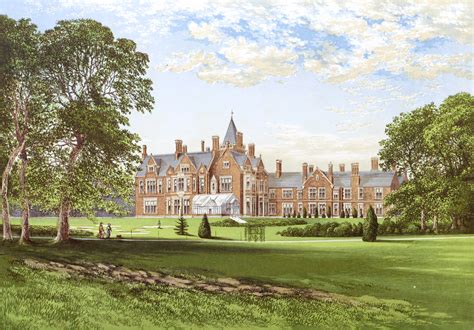 Bagshot Park - Picturesque Views of Seats of Great Britain and Ireland