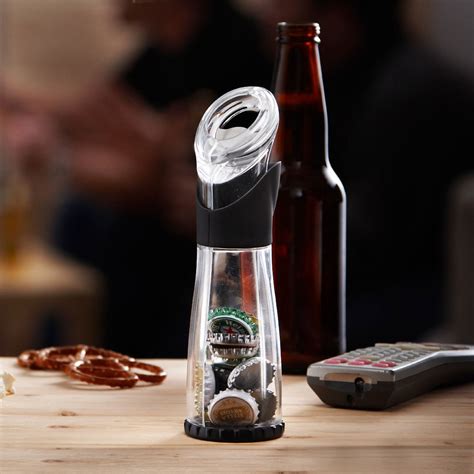 Trudeau Bottle Opener Cap Catcher The Green Head