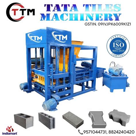 16 KW Automatic Fly Ash Brick Making Machine Model Name Number TATA05