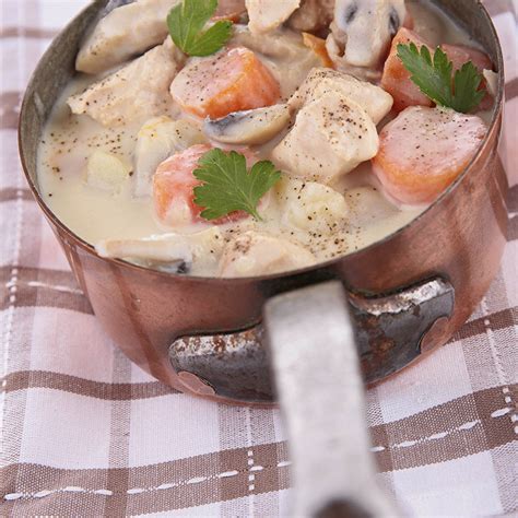 Recette Blanquette De Veau Aux Lardons Et Champignons