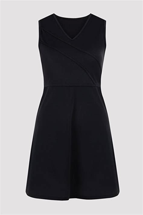 Siyah Estelle Tunik Bikini Üstü PL MFBPT IY BK Siyah Penti