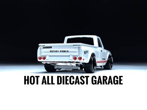 Mazda REPU 2018 Hot Wheels Models 204 365 Series HW Hot Trucks 1 10 สขาว 1 64