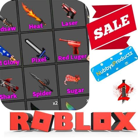 Roblox Murder Mystery 2 Mm2 Travelers Set Godly Knifes And Guns