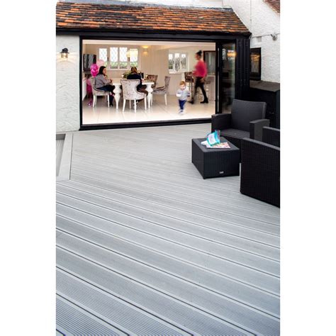 Smartboard Composite Decking Battleship Grey M X Mm