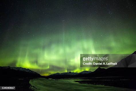 Denali National Park Northern Lights Photos and Premium High Res ...