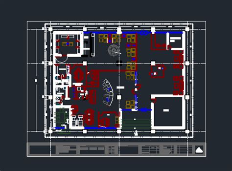 Total Imagen Autocad Office Layout Abzlocal Mx