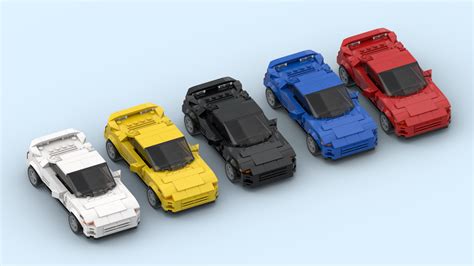 Lego Moc 1993 Toyota Mr2 8 Stud Wide By Jameshigson0512 Rebrickable