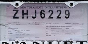 Como Sacar Placas Temporales En New York Placas Temporales Dmv