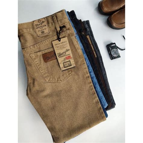 Jual Celana Jeans Panjang Pria Standar Reguler Wrang Ler Shopee