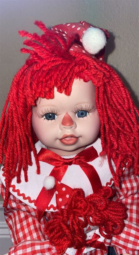 Raggedy Ann Andy Collectible Porcelain Dolls Kingstate The Doll