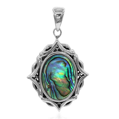 Chinesische Abalone Muschel Silber Anh Nger Art Of Nature