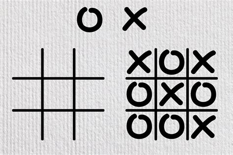 Tic Tac Toe Svg Kit Tic Tac Toe Game Graphic By Dizlarka · Creative Fabrica