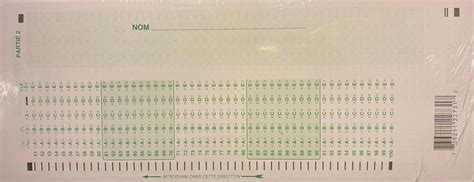 Datalink 600 Answer Sheets And Forms Apperson S Scantron 100 Q Compatible Form 882 F 20340