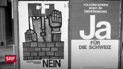 Heute Vor 53 Jahren Nein Zur Schwarzenbach Initiative Tageschronik SRF