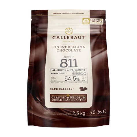 Callebaut Belgian Dark Couverture Chocolate Semisweet