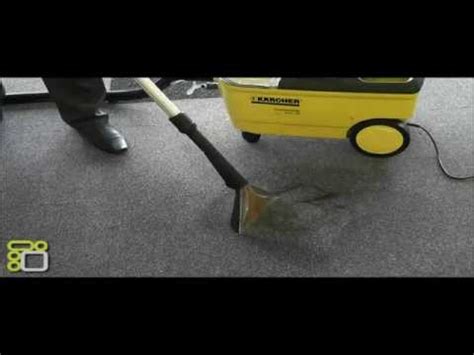 Химчистка Karcher Puzzi 100 Super - моющий пылесос Керхер - YouTube