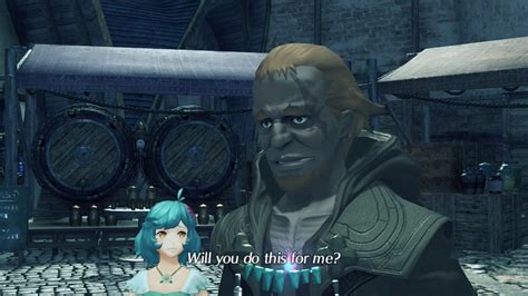 Xenoblade Chronicles 2 Swimsuit Edition Cutscene 054 Minoth The