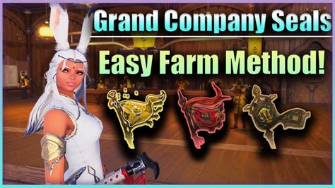 Ffxiv Grand Company Seal Farming Guide Easiest Method Youtube