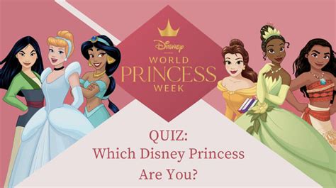 QUIZ: Which Disney Princess Are You? - Disney Parks Blog