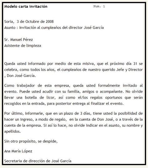 Carta De Invitacion Para Visitar Usa